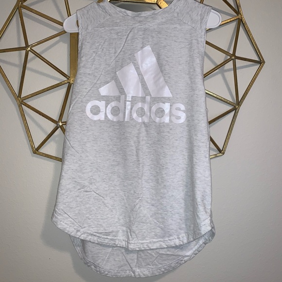 adidas womens muscle tank top